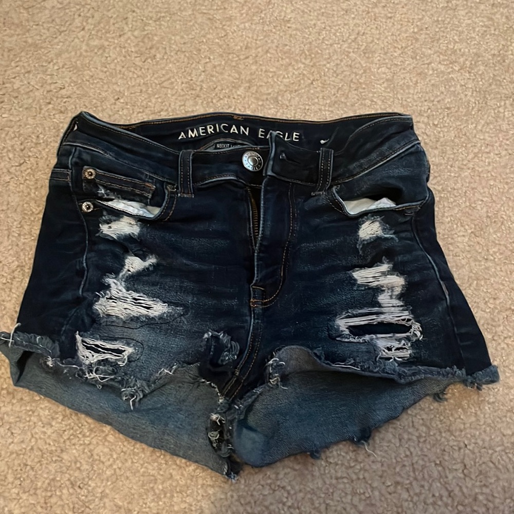 cute ripped jean shorts